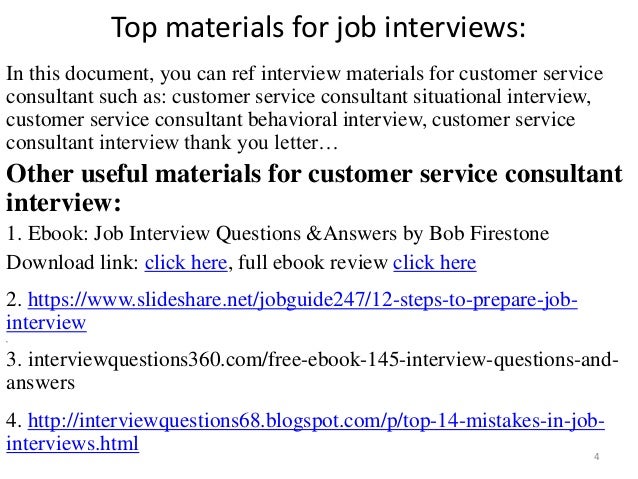 consultant medical interview guide pdf