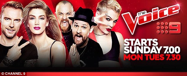 the voice channel nine tv guide