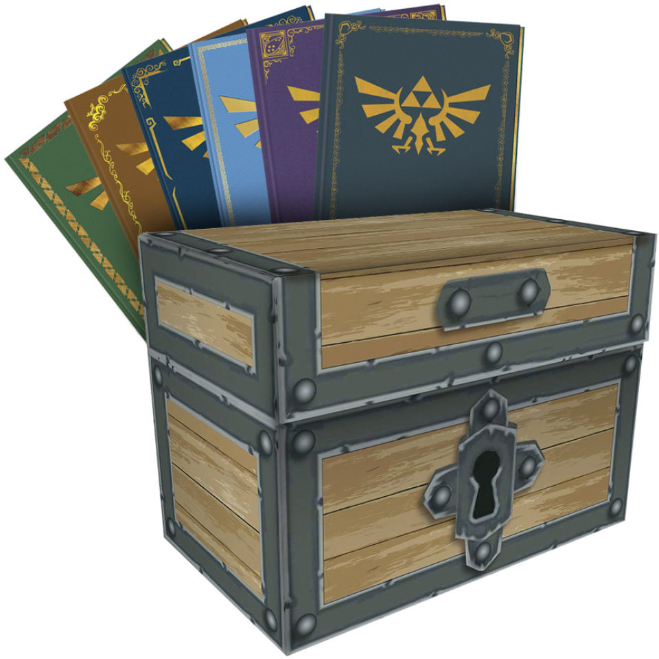 legend of zelda game guide box set